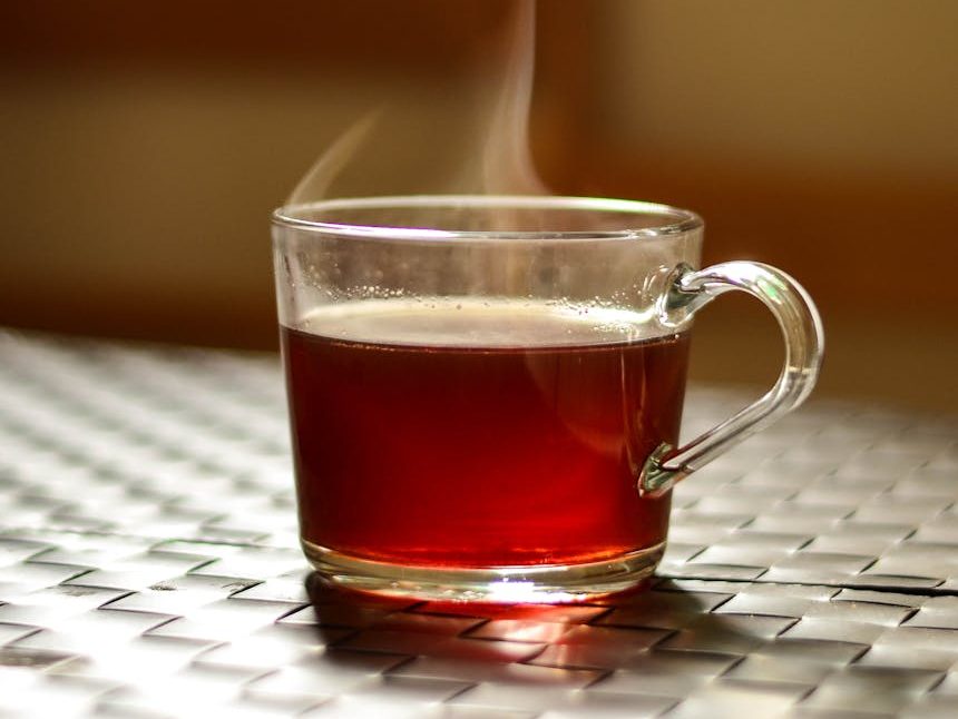 teacup with tea